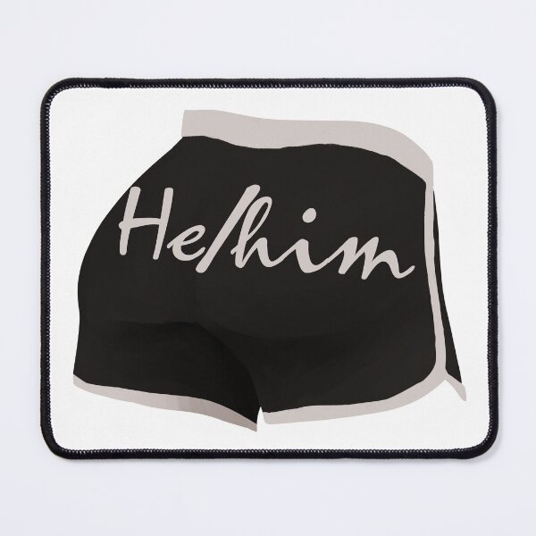 Item preview, He/Him shorts  designed and sold by APumpkinFool.