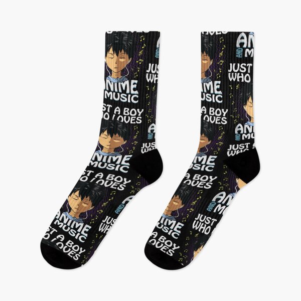 Item preview, Just A Boy Who Loves Music And Anime Lover Girl  designed and sold by zacben.
