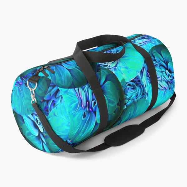 Item preview, Turquoise and blue spheres in 3D optics designed and sold by MarionsArt.