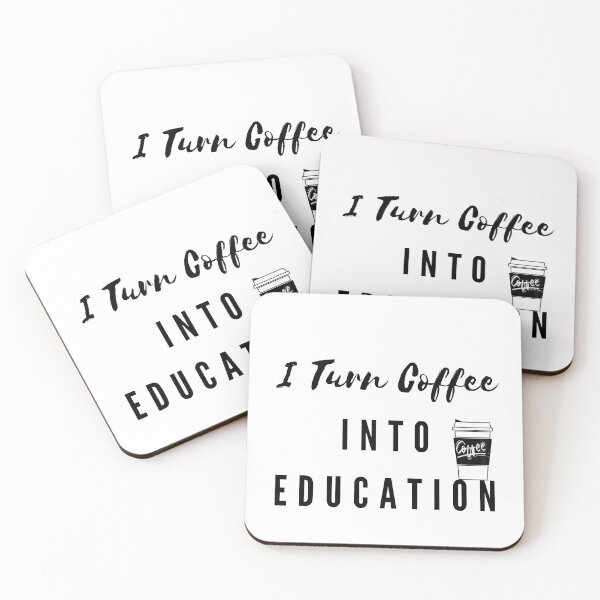 Item preview, Teacher Shirts, I Turn Coffee Into Education Teacher Shirt, Teacher T-Shirt, Funny Teacher Shirt, Teacher Life T-Shirt, Teacher Life, Teach designed and sold by Alexa5454.