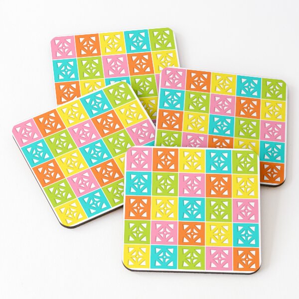 Item preview, Breeze Block Nine P Multi Three designed and sold by Owen1976.