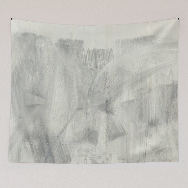 Item preview, Light Gray Brushstrokes designed and sold by huntleigh.