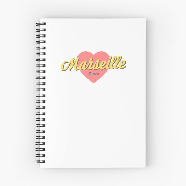 Item preview, Marseille France Retro Heart designed and sold by modeoftravel.