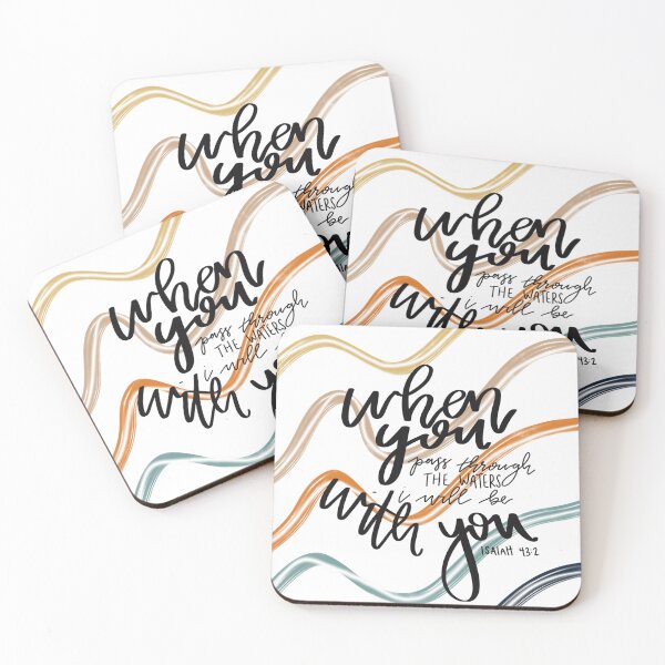 Item preview, Isaiah 43:2 designed and sold by scribblesbyzo.