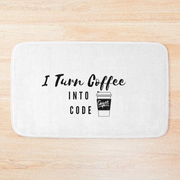 Item preview, Software Developer Shirt, Coffee Lover T-shirt, I Turn Coffee into Code Shirt, Coding Shirt, Coffee and Code Shirt, Computer Shirt designed and sold by Alexa5454.