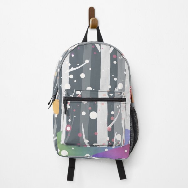 Item preview, Kawaii fox, Magical forest under the snow with cute fox, raimbow color designed and sold by Collagedream.