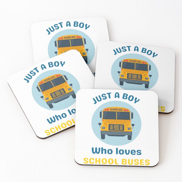 Item preview, Just a Boy Who Loves School Buses designed and sold by Sadhvika.