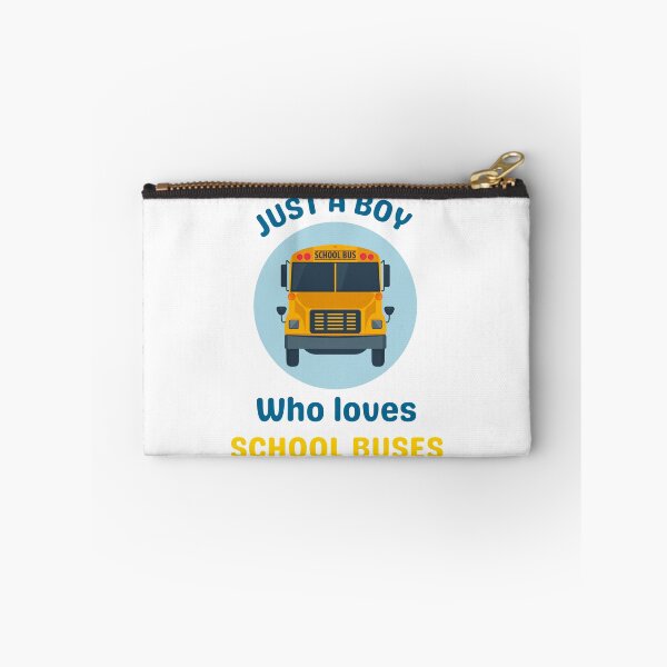 Item preview, Just a Boy Who Loves School Buses designed and sold by Sadhvika.