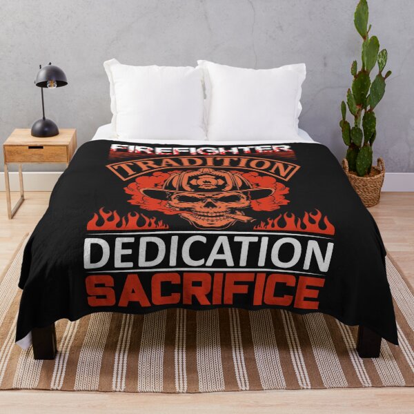 Item preview, Firefighter T-Shirt: Tradition- Dedication And Sacrifice designed and sold by Funny-Tees4U.