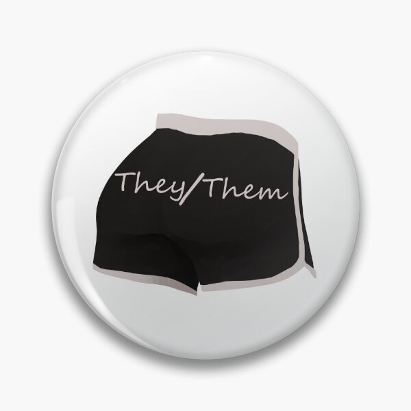 Item preview, They/Them shorts  designed and sold by APumpkinFool.