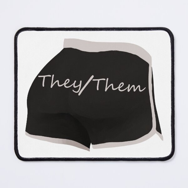 Item preview, They/Them shorts  designed and sold by APumpkinFool.