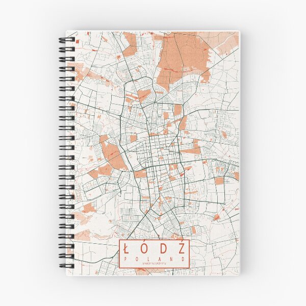 Item preview, Łódź City Map of Poland - Bohemian designed and sold by deMAP.