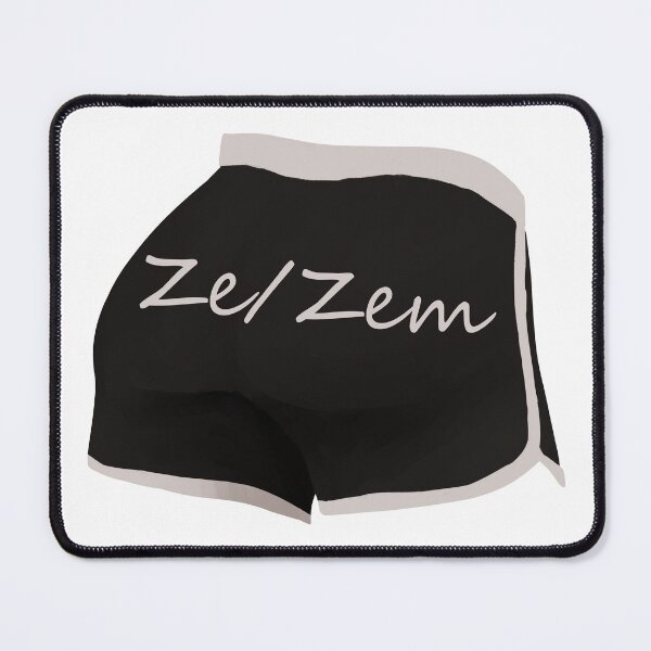 Item preview, Ze/Zem shorts  designed and sold by APumpkinFool.