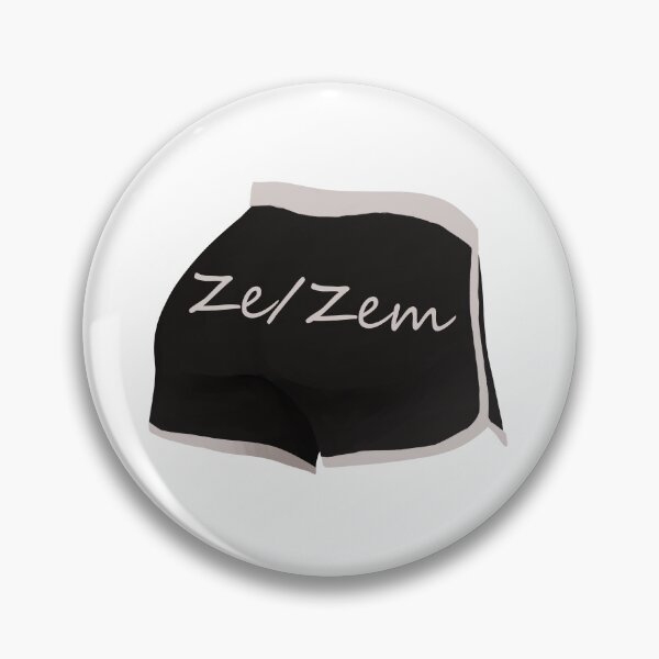 Item preview, Ze/Zem shorts  designed and sold by APumpkinFool.