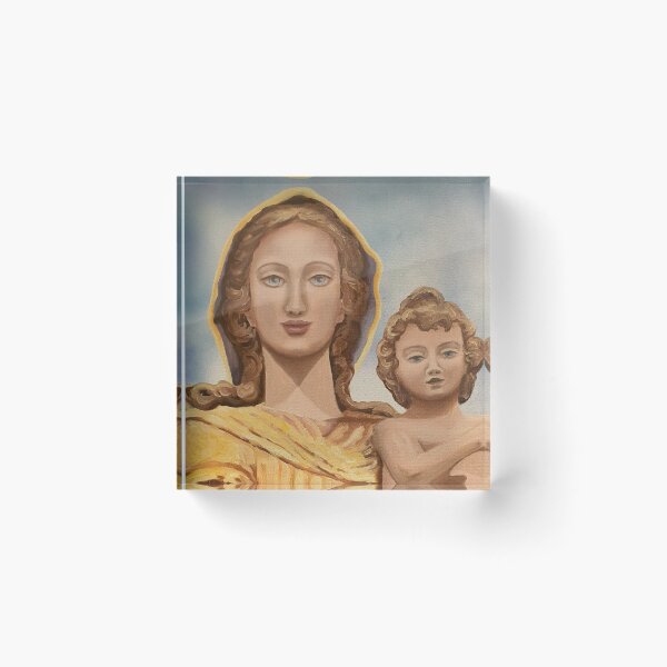 Item preview, Our Lady and baby Jesus. Sta Maria e o menino Jesus designed and sold by Tereza Pilar  Art.