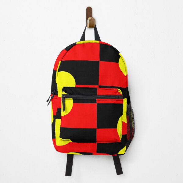 Item preview, Australian Aborigines Aboriginal Flag Australia designed and sold by Draculaura2009.