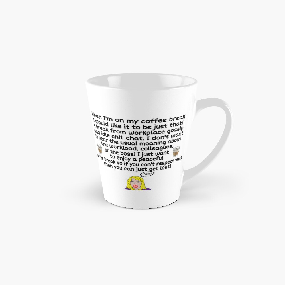 Funny Coffee Slogan. A Good Time To Take A Espresso Break  Coffee Mug for  Sale by GraceRhymesMugs