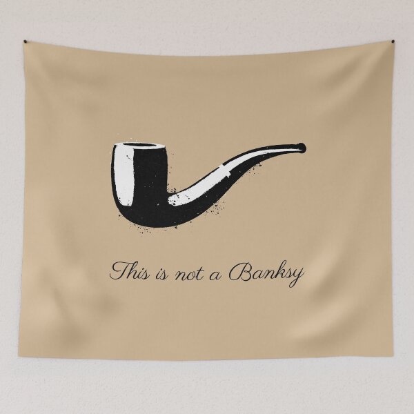Item preview, This is Not a Banksy designed and sold by Bardly-Legal.