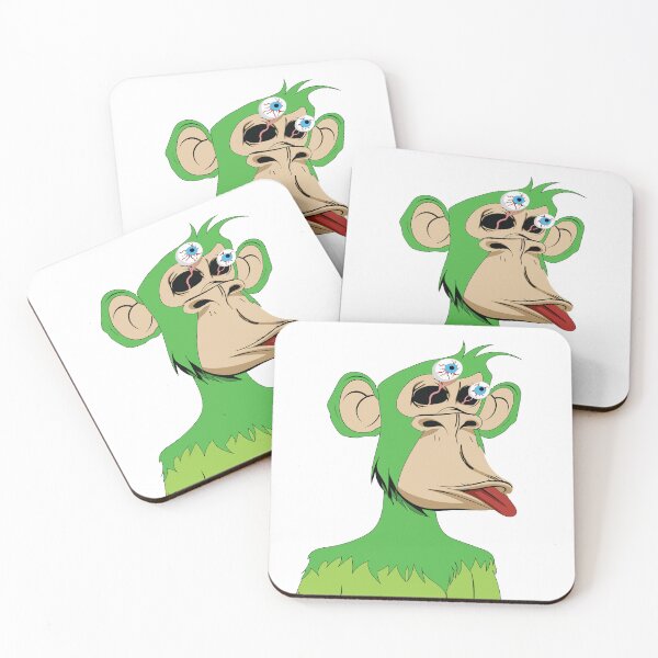 Item preview, bored ape with strange eyes designed and sold by Galena Georgieva.