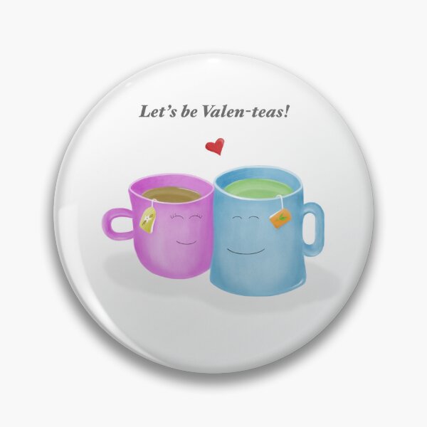 Item preview, Let’s Be Valen-Teas with Text designed and sold by BaggyYogaPants.