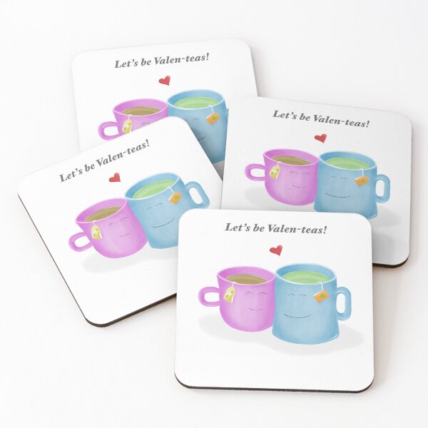 Item preview, Let’s Be Valen-Teas with Text designed and sold by BaggyYogaPants.