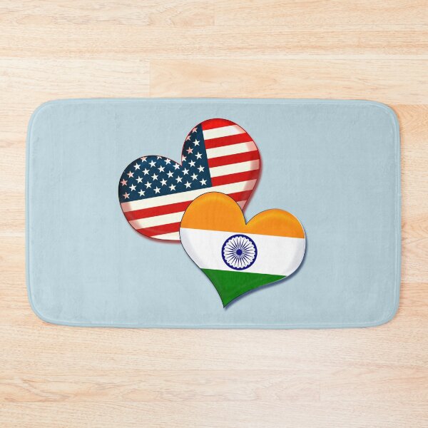 Item preview, USA and India hearts designed and sold by Gaspar Avila.
