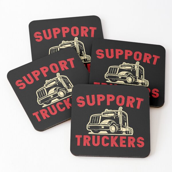 Item preview, Support Truckers Vintage Style  designed and sold by wingstar.