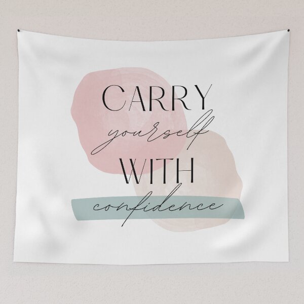 Item preview, CARRY yourself WITH confidence designed and sold by successmom.