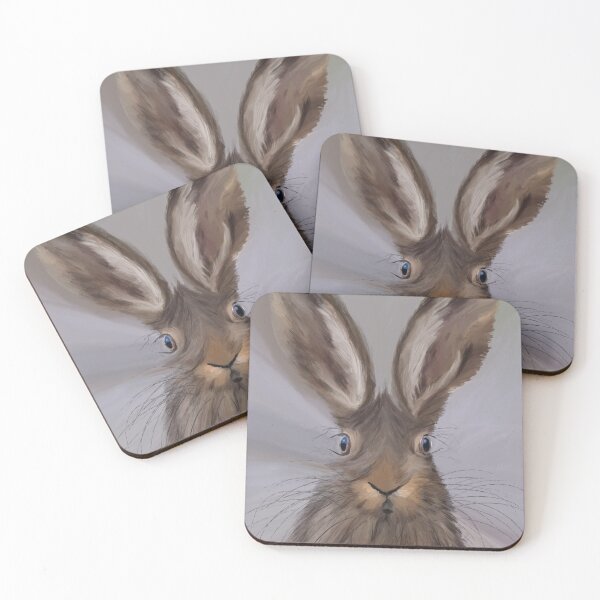 Item preview, Hedwig the Beautiful Hare, Rabbit, Animals designed and sold by ArtKarisma.