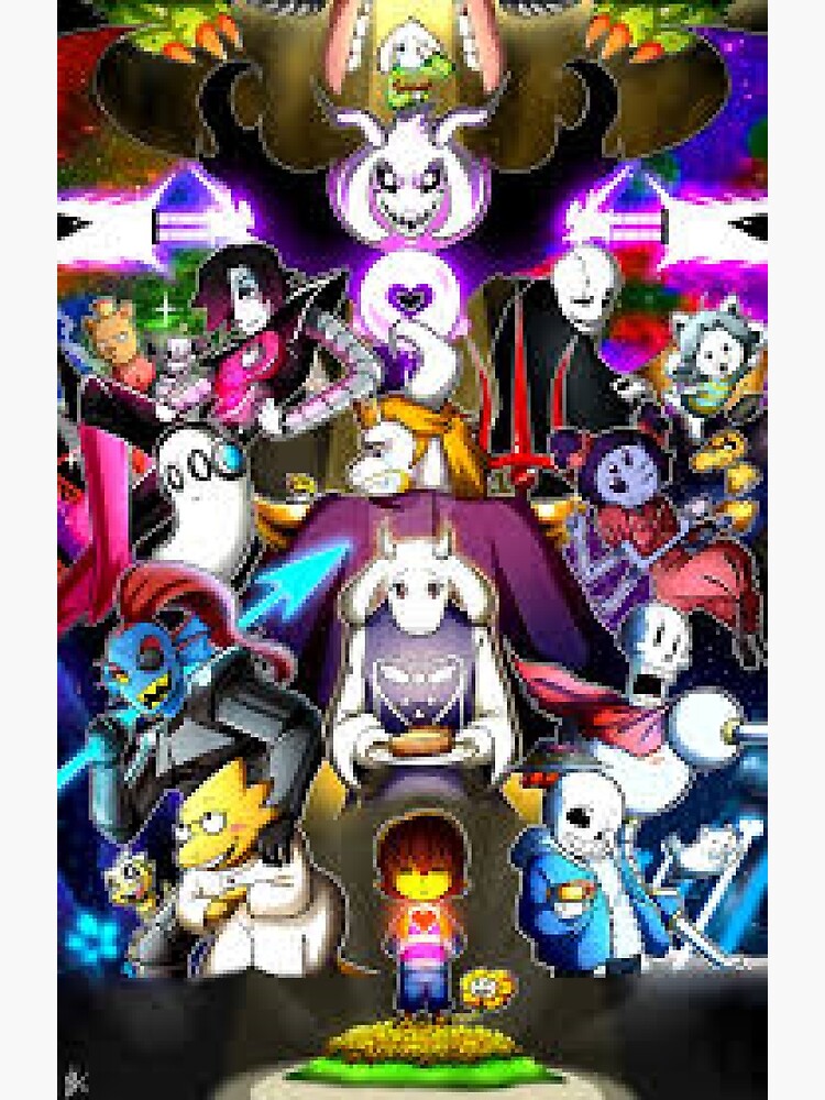Discover Undertale Gaming Poster Premium Matte Vertical Poster