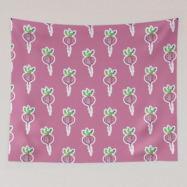 Item preview, TurnUP Turnip Pun, vegetable pun, party pun, celebration pun designed and sold by hitechmom.