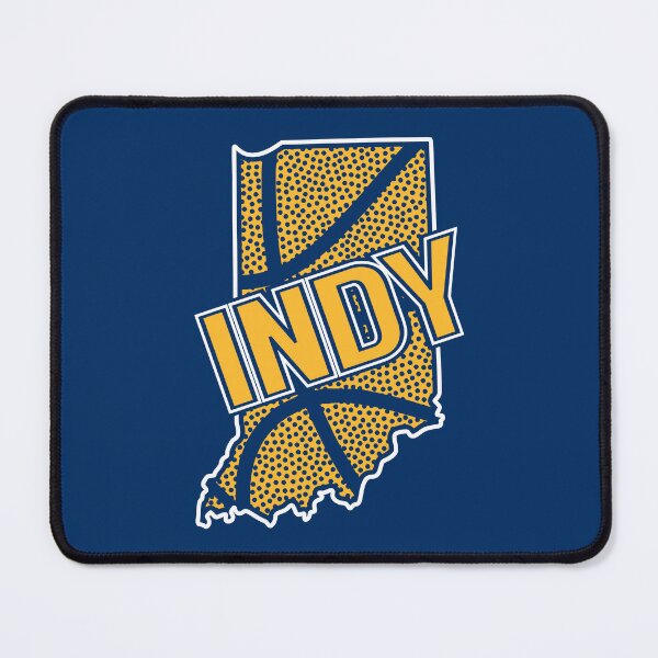 Item preview, Retro Indiana Basketball Indy Outline designed and sold by pixeljamz.