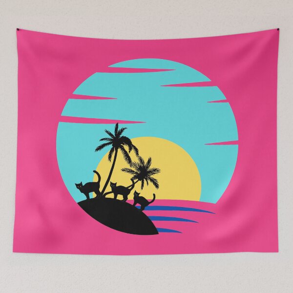 Item preview, Cat Island Sunrise designed and sold by SparkyMae.