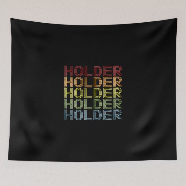 Item preview, Holder Name T Shirt - Holder Vintage Retro Holder Name Gift Item Tee designed and sold by chezeva.