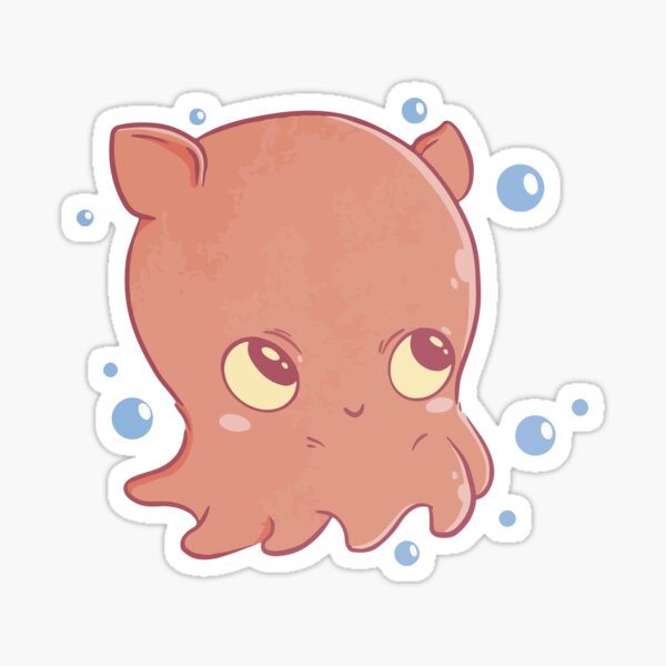 dumbo octopus Sticker
