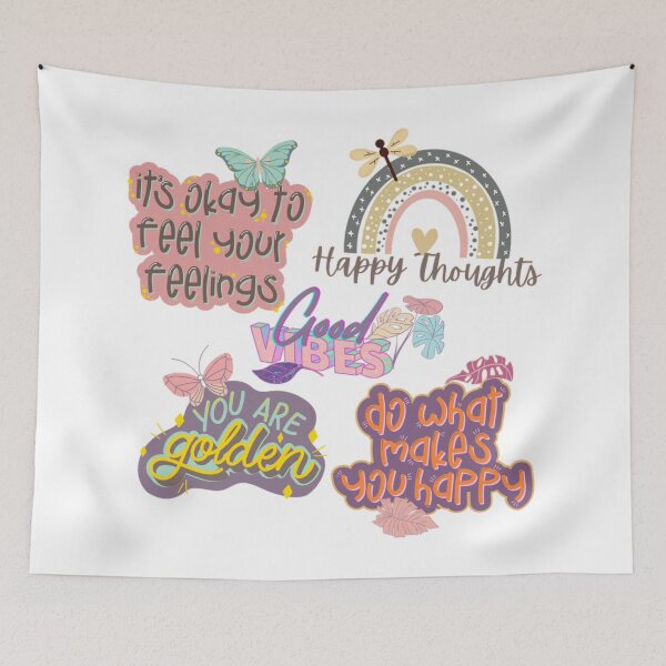 Item preview, Happy Thoughts Aesthetic designed and sold by NishiiAgrawal.