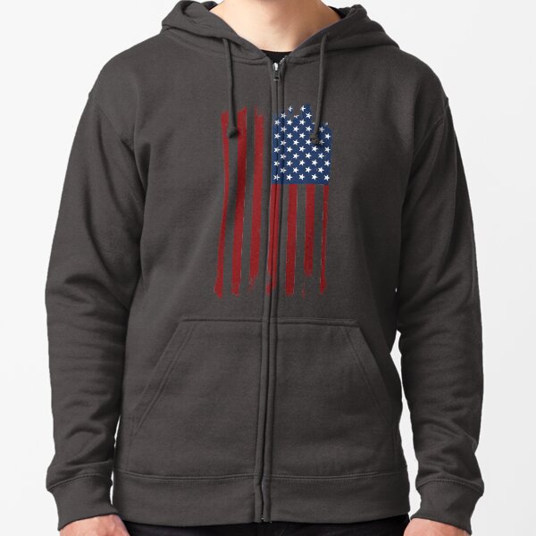 Kings Of NY Norway Flag Country Chest Zip Up Hoody Hoodie