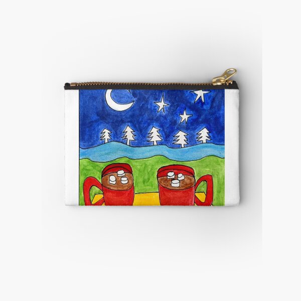 Item preview, Hot chocolate holiday night sky designed and sold by ArtOfCourse.