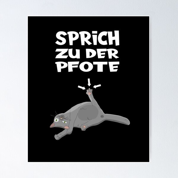 Item preview, Speak evil to the paw cartoon cat designed and sold by sbachstroem.