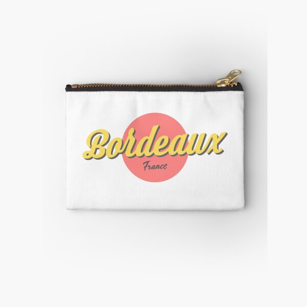 Item preview, Bordeaux France Retro Circle designed and sold by modeoftravel.