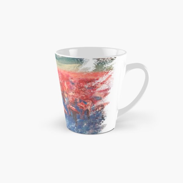 Valentine flamingos kissing Tall Mug