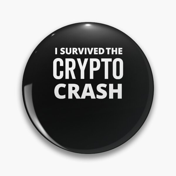 Item preview, I Survived Crypto Market Crash- Cryptocurrency crash 2021 designed and sold by Rainbow Designs.