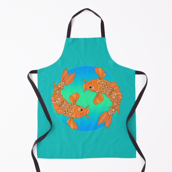 Item preview, A couple of cute Koi designed and sold by Viv Ainslie.