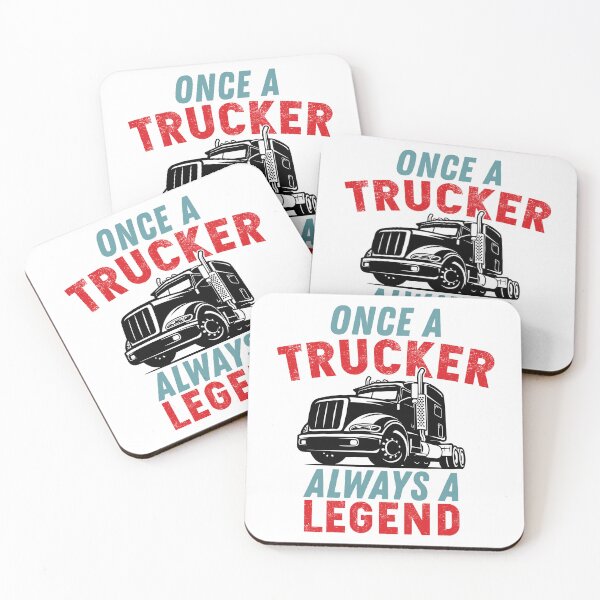 Item preview, Once A Trucker Always A Legend designed and sold by wingstar.