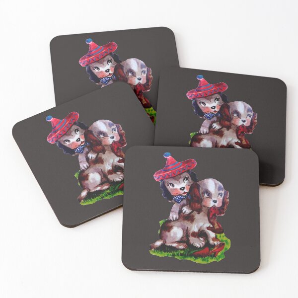 Artikelvorschau, Zwei kleine süße spielende Hunde entworfen und verkauft von G-M-Designs.
