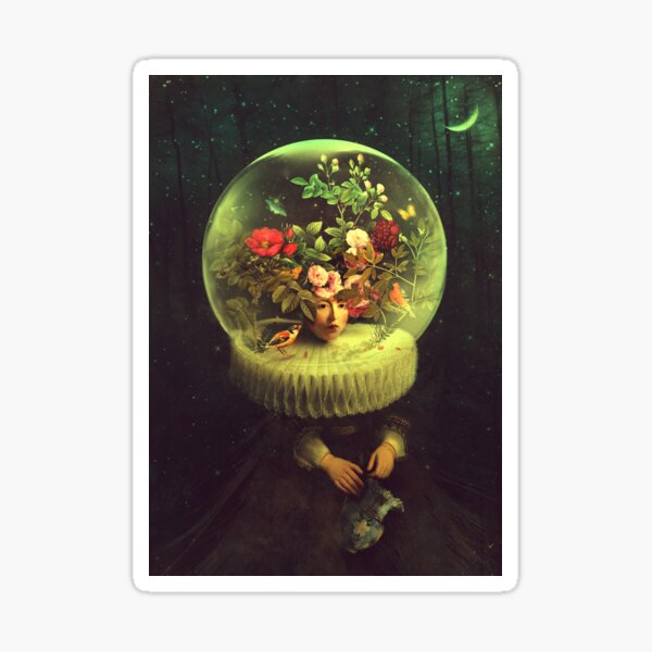 Luminescent Garden Sticker