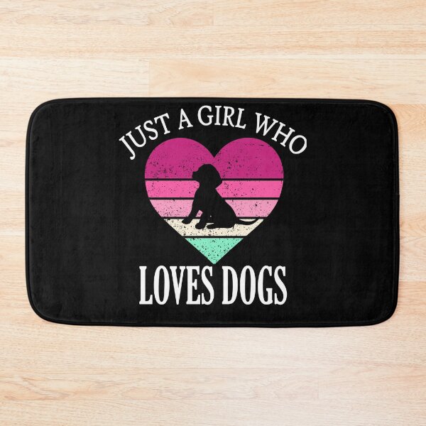 Item preview, Just A Girl Who Loves Dogs funny shirt Pet animal gift  designed and sold by Artisan   Kimo.