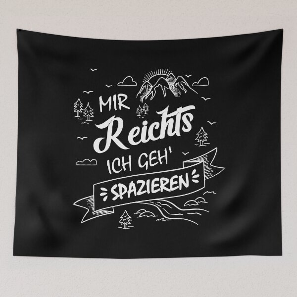 Item preview, Spaziergang - Mir reichts. Ich geh spazieren designed and sold by Shirt-Designs.