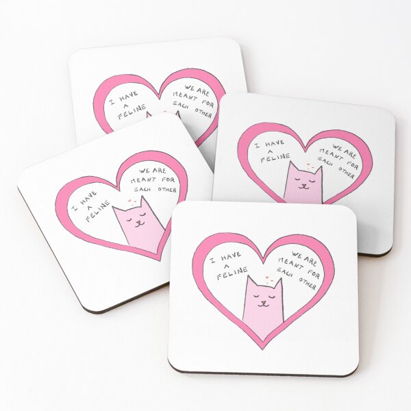 Item preview, valentines day cat pun 3 designed and sold by -disartist.