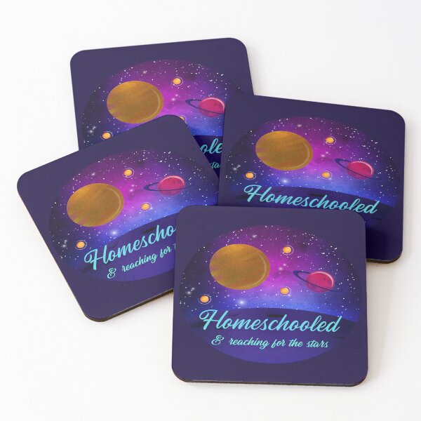 Item preview, Homeschooled & Reaching For The Stars  - Galaxy & Stars  designed and sold by LMcDs.